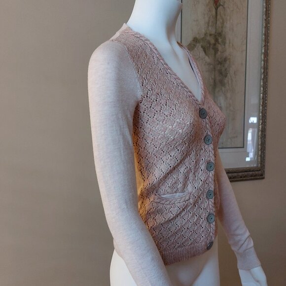 Moth Anthropologie Cardigan Sweater Size Small - Picture 3 of 15